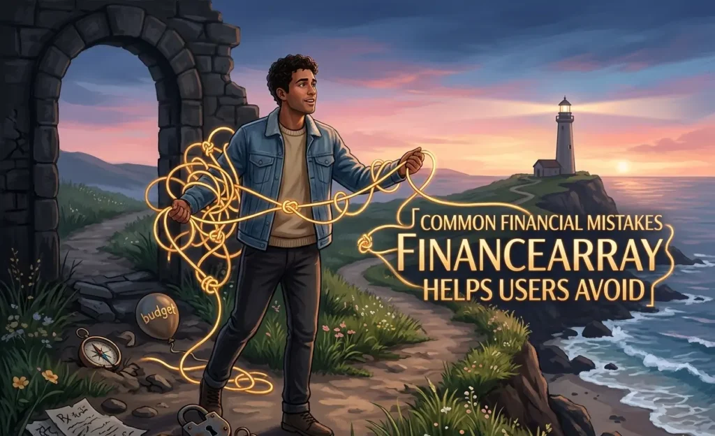 common financial mistakes financearray helps users avoid