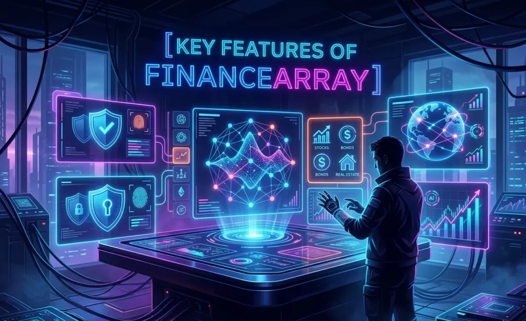 key features of financearray