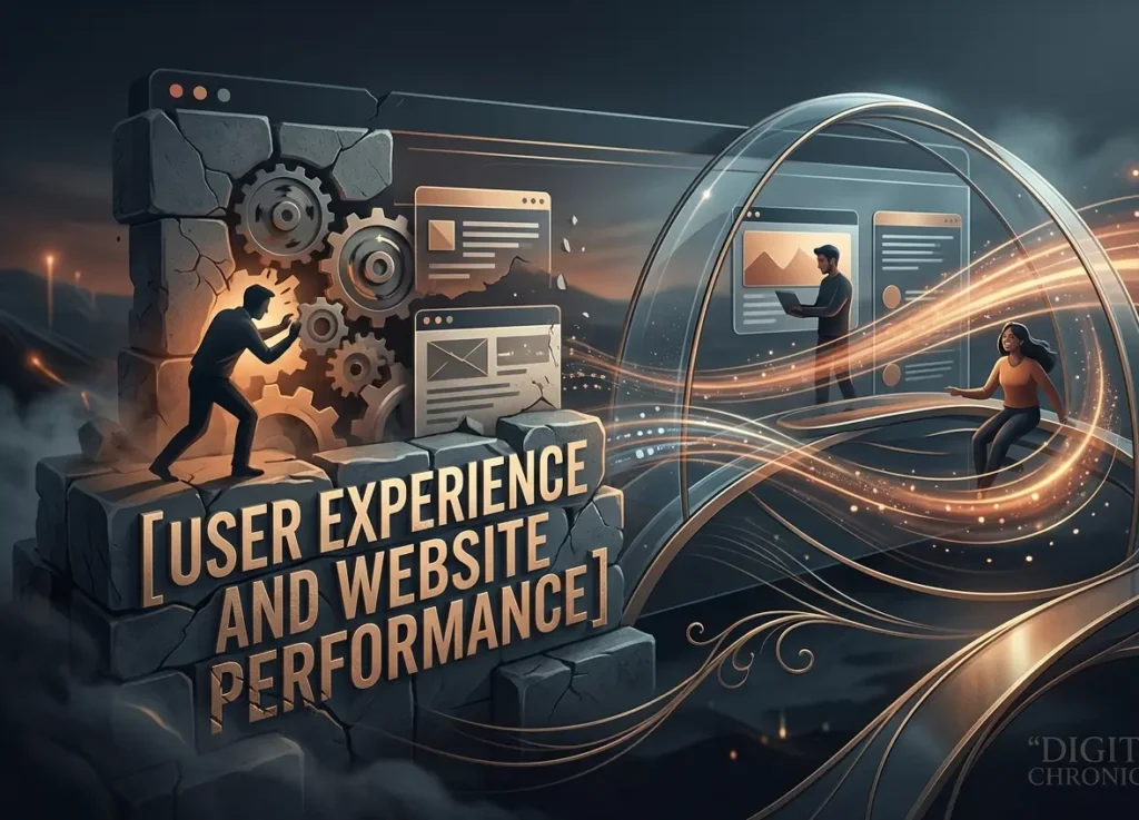 user experience and website performance